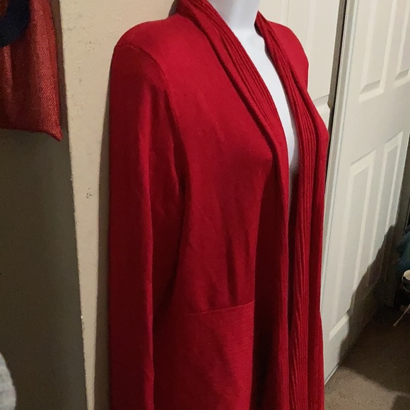 JM Collection Waterfall Cardigan - Picture 5 of 7